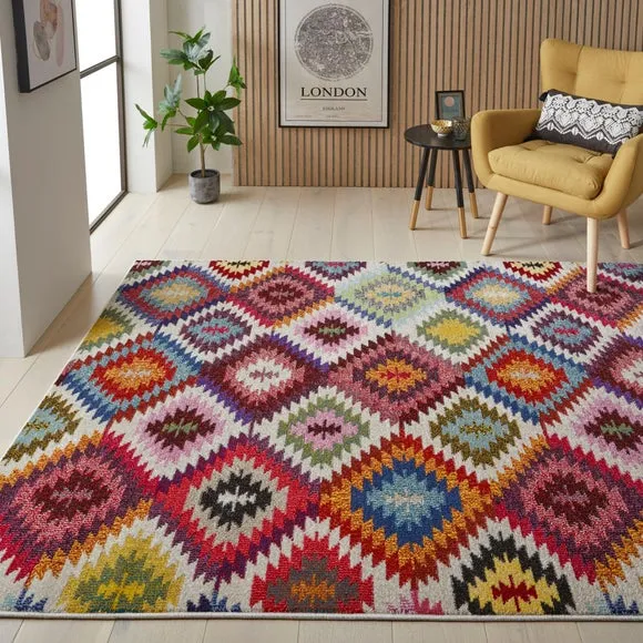 Carnaval Kilim Rug - Multicoloured product