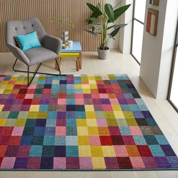 Carnaval Pixel Rug - Multicoloured product