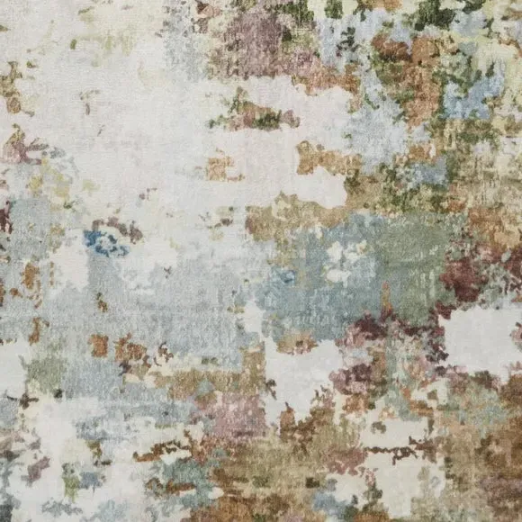 Liberty Abstract Washable Rug - Abstract Palette, Polyester alternate view