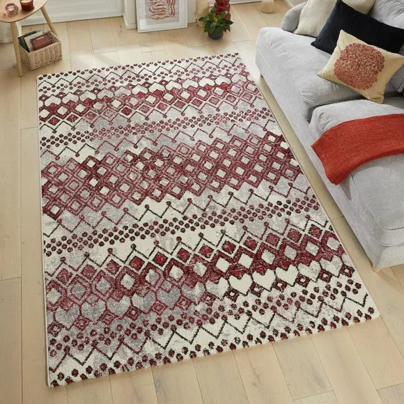 Somerset Moroccan Rug - Terracotta, Polypropylene product