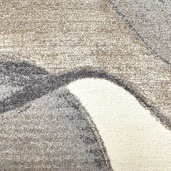 Somerset Wave Rug - Natural, Polypropylene alternate view