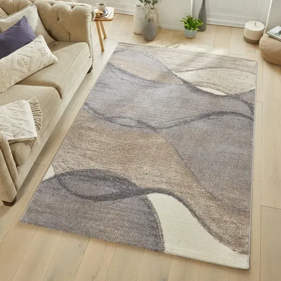 Somerset Wave Rug - Natural, Polypropylene product