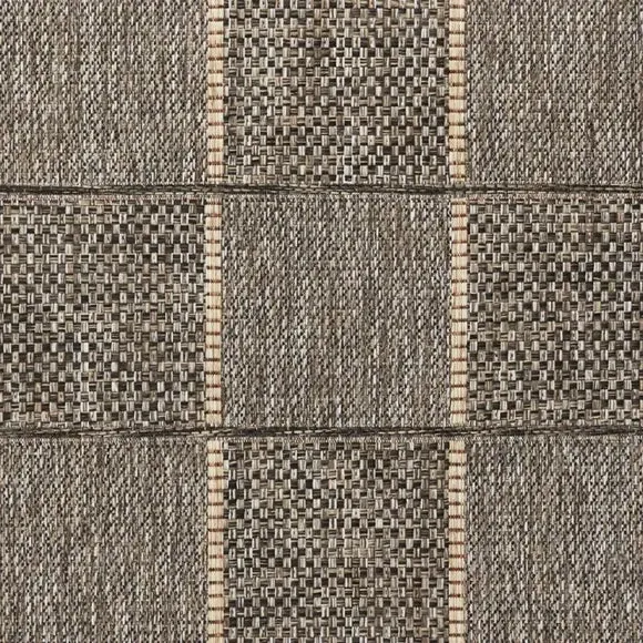Sumac Indoor Outdoor Checkered Rug - Mocha alternate view