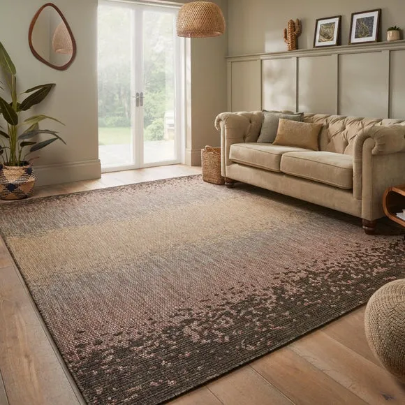 Sumac Indoor Outdoor Ombre Rug - Brown product