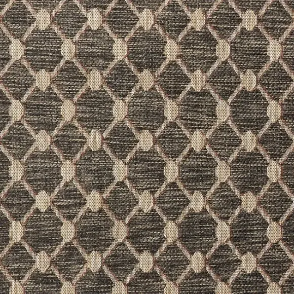 Sumac Indoor Outdoor Trellis Rug - Brown alternate view