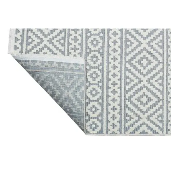Traditional Indoor Outdoor Rug - Blue by Dunelm, image 4