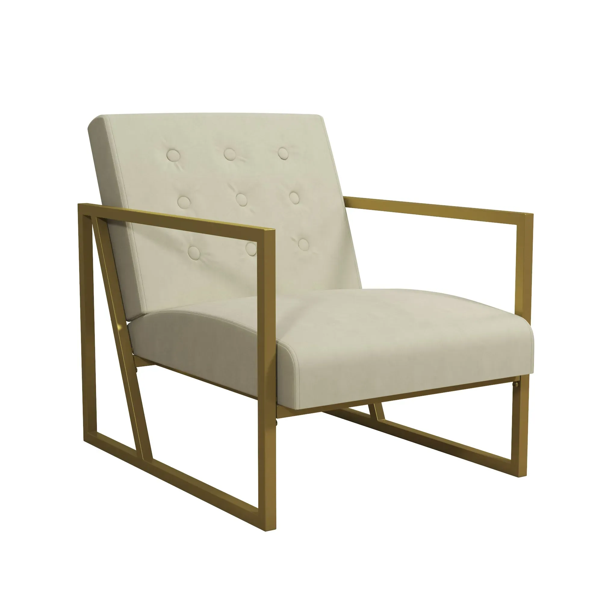 cosmo-lexington-velvet-chair-velvet-ivory image