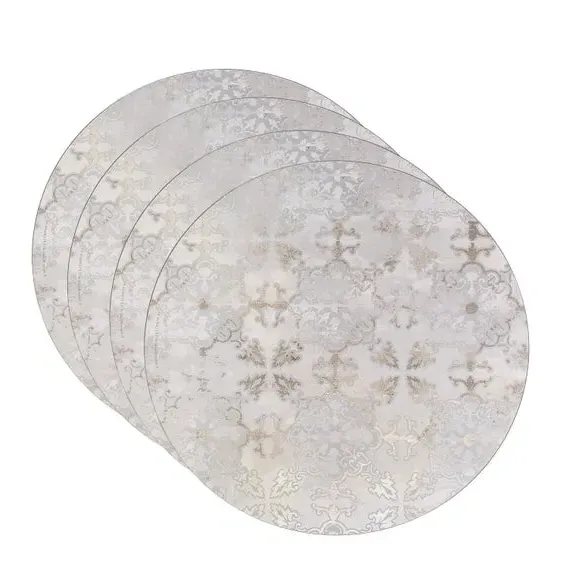 Creative Tops Round Placemats Set of 4 - Gold product