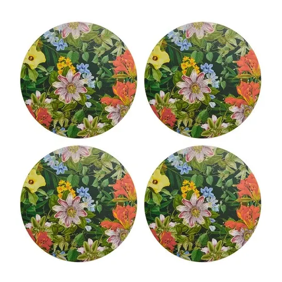 Creative Tops Set of 4 Tropical Cork Placemats - Multicolor alternate view