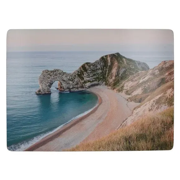 Durdle Door Pack of 4 Large Placemats - Multicolor alternate view