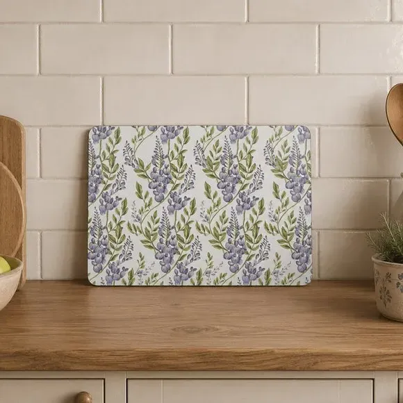 Wisteria Set of 4 Placemats - White, Cork product