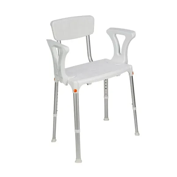 Croydex Height Adjustable Shower Chair - White product