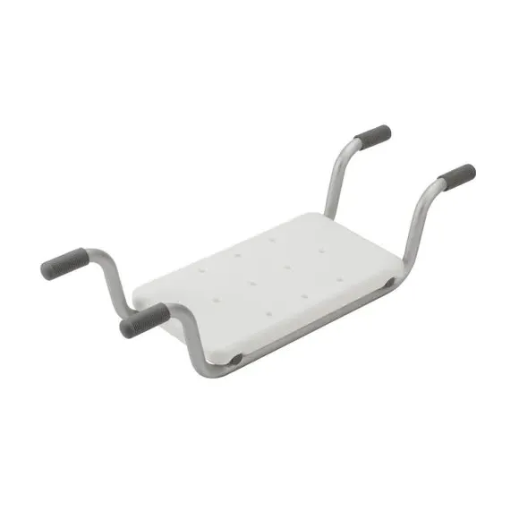 Easy-Fit Bath Bench - White, Aluminium product