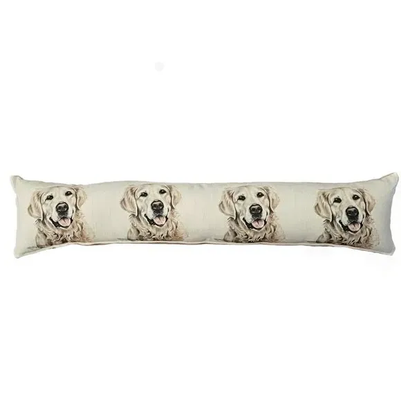 Golden Retriever Draught Excluder - Cream alternate view