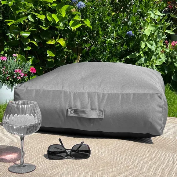 Ventura Outdoor Square Floor Cushion - Grey product