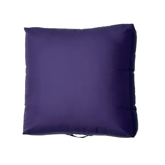 Ventura Outdoor Square Floor Cushion - Purple by Dunelm, image 2