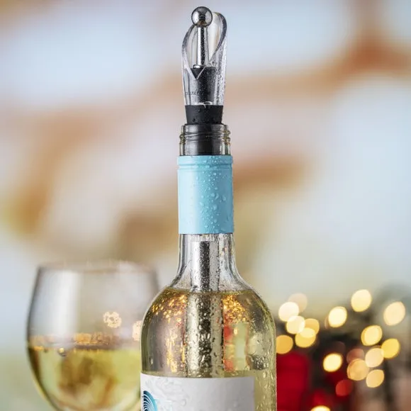 CellarDine Chillcore 3-in-1 Bottle Chilling System - Clear