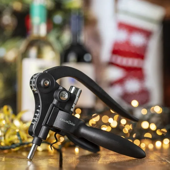 CellarDine Deluxe Lever Corkscrew - Black product
