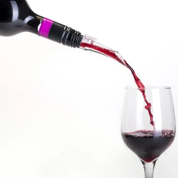 CellarDine Rouge 02 By the Glass Wine Breather - Clear alternate view