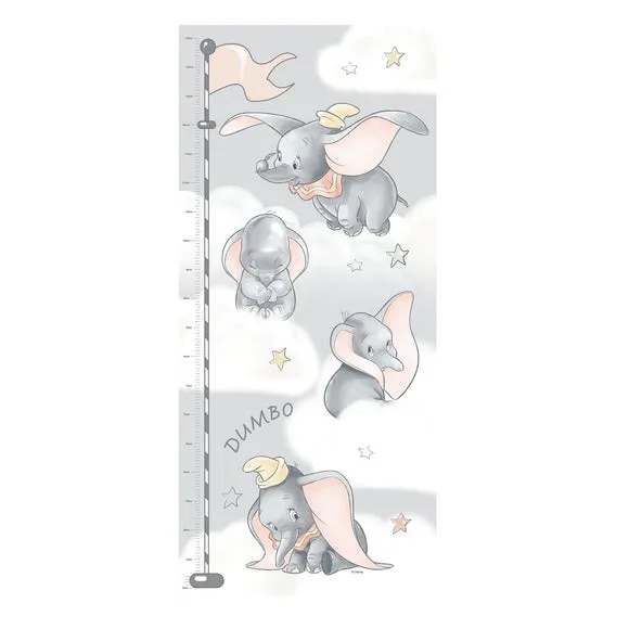 Dumbo Height Chart Wall Sticker - Grey alternate view