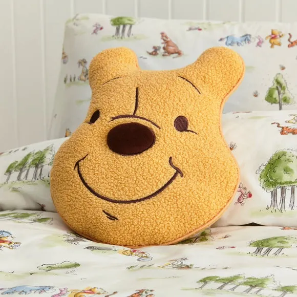 Winnie the Pooh Face Cushion - Yellow product
