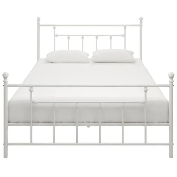 Manila Metal Bed Frame - White alternate view