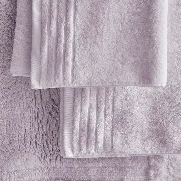 Bath Towel with TENCEL - Lavender, Cotton Blend alternate view