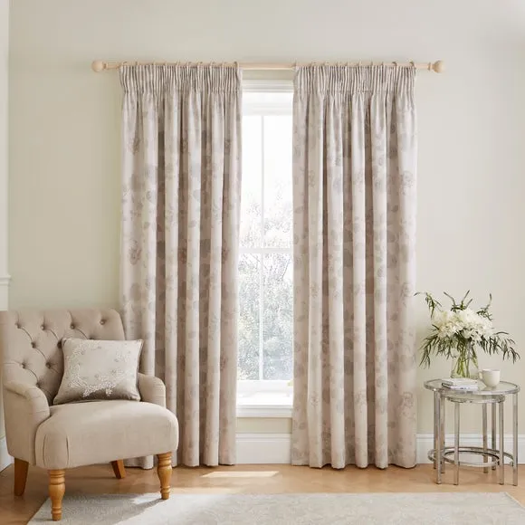 Blackout Curtains with Pencil Pleat - Natural alternate view