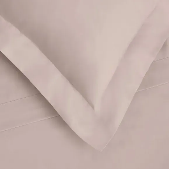 Continental Pillowcase 400 Thread - Rose Pink, Cotton alternate view