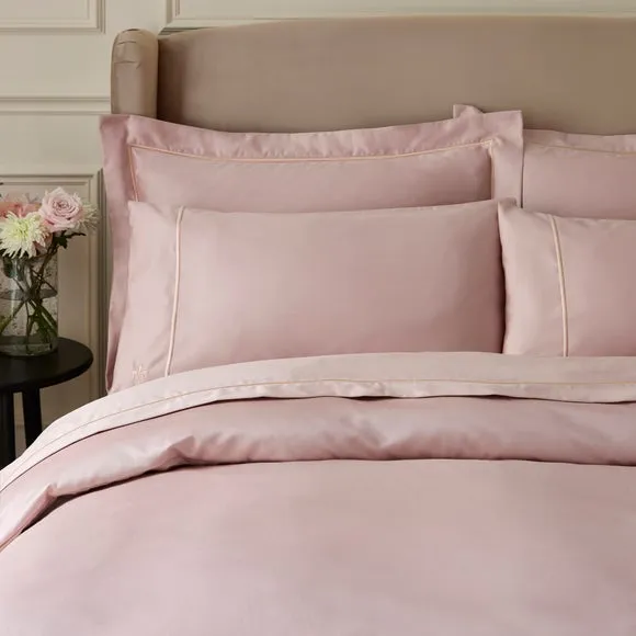Duvet Cover 1000 Thread Count - Pink, Cotton alternate view