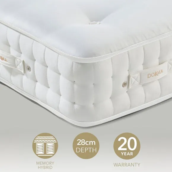 Memory 2000 Pocket Memory Foam Hybrid Mattress - Ivory product
