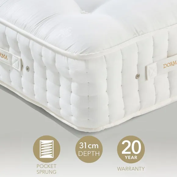 Natural 10000 Pocket Sprung Horsehair Split Tension Mattress product