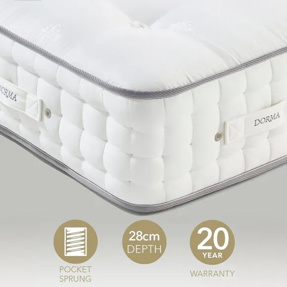Natural 5000 Pocket Cashmere Orthopedic Mattress - Ivory product