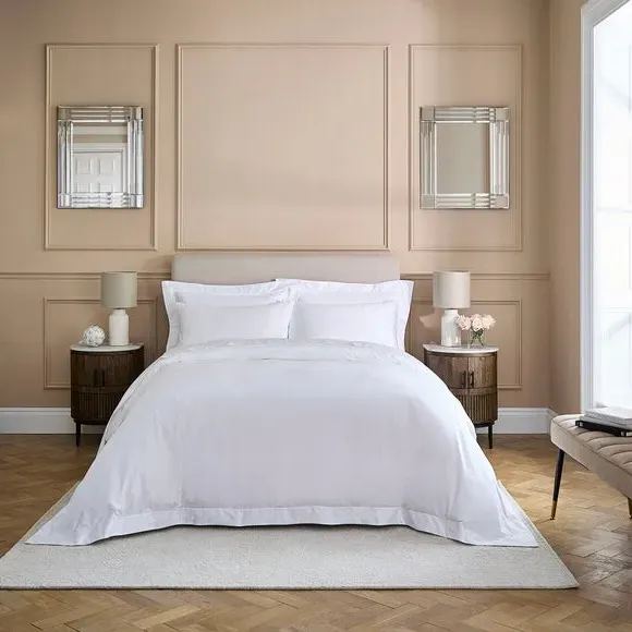 Oxford Pillowcase 800 Thread Count - White, Cotton alternate view
