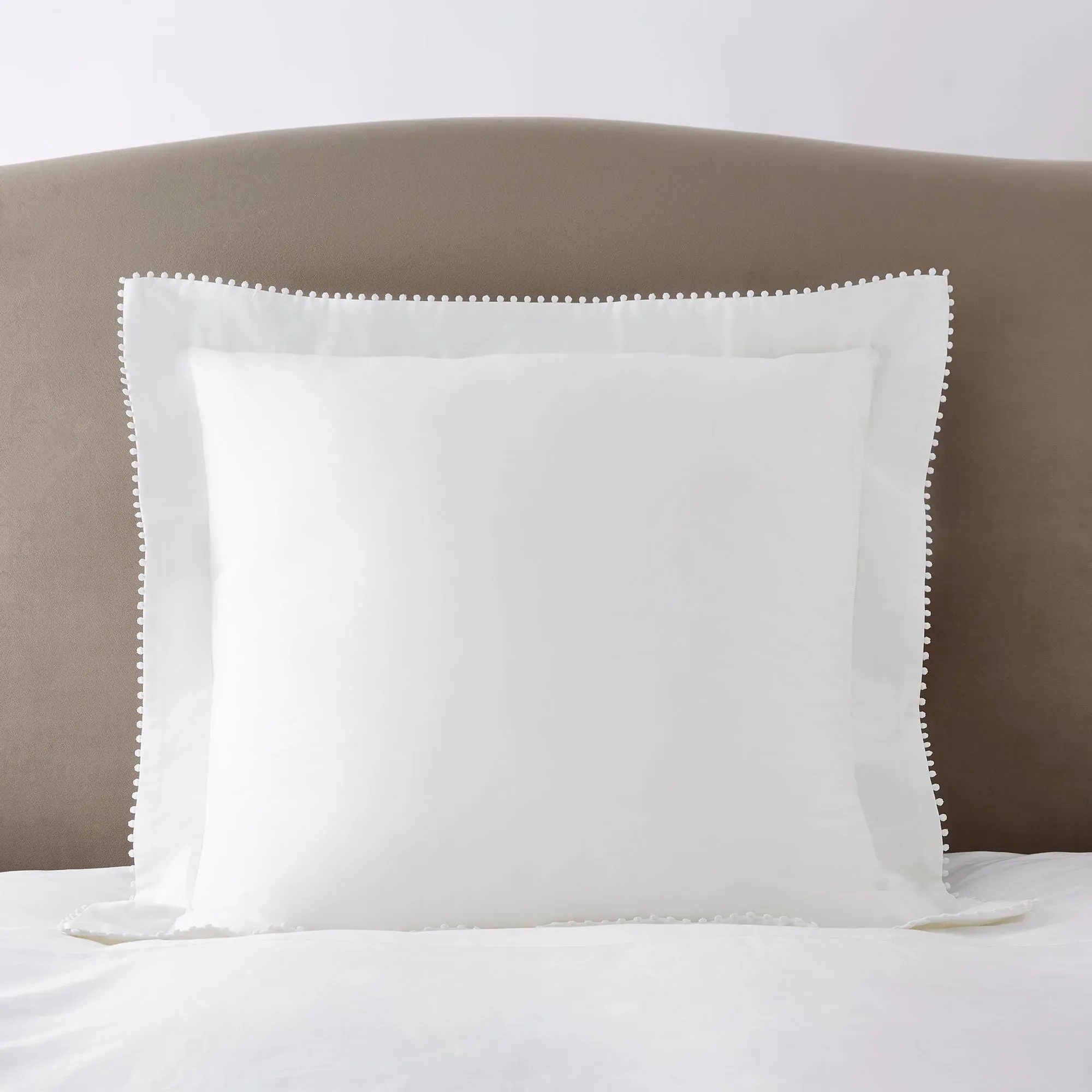 dorma-purity-nimes-300-thread-count-cotton-sateen-continental-square-pillowcase-white image