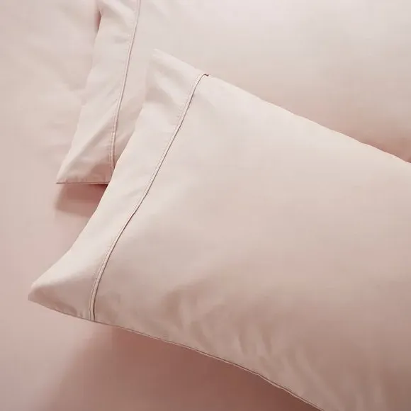 Standard Pillowcase 400 Thread Count - Rose Pink, Cotton alternate view