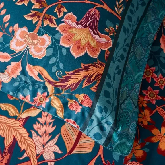 Tree of Life Oxford Pillowcase Pair - Multicolor, Cotton Sateen alternate view