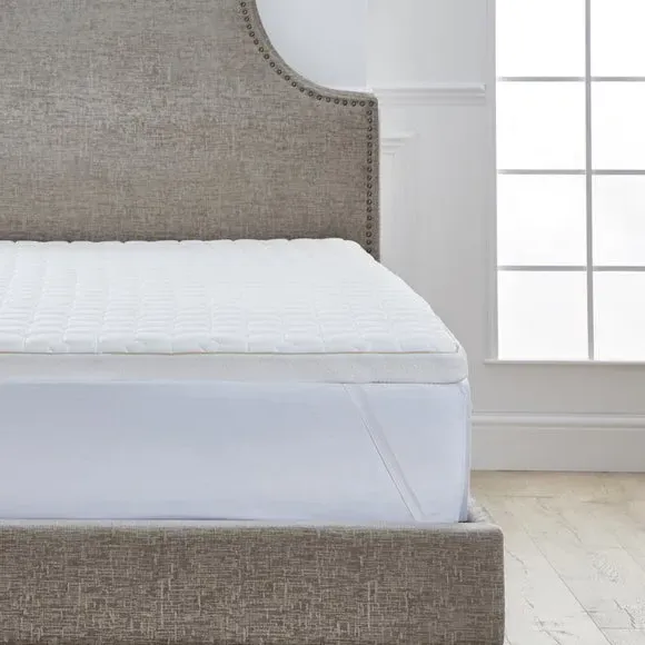 TENCEL Blend Memory Foam Mattress Topper - White product