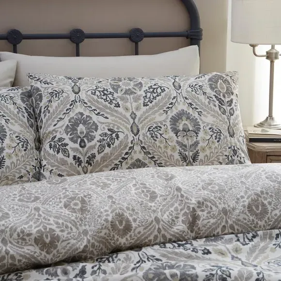Duvet Cover & Pillowcase Set - Natural, Cotton alternate view