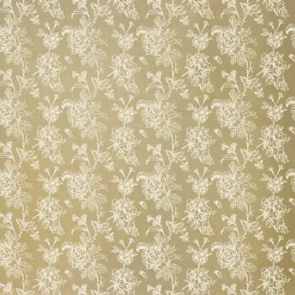 Woven Jasmine Pencil Pleat Curtains with Tie Backs - Champagne alternate view