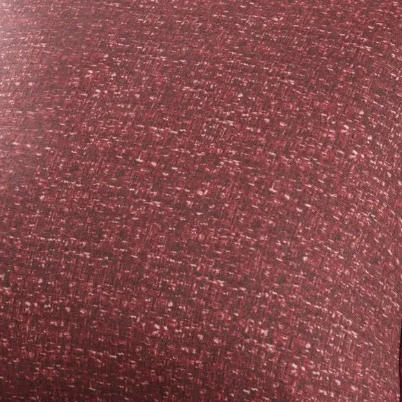 Pembrey Square Cushion - Red, Polycotton alternate view