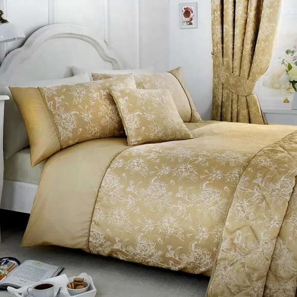 Woven Jasmine Cushion - Champagne, Cotton alternate view