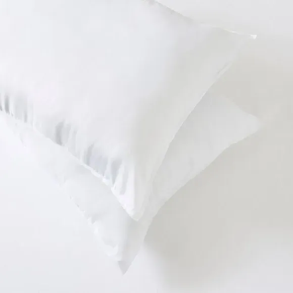 10.5 Tog Duvet and Back Sleeper Pillow Set - White, Polyester alternate view