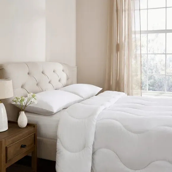 10.5 Tog Duvet - White, Cotton product