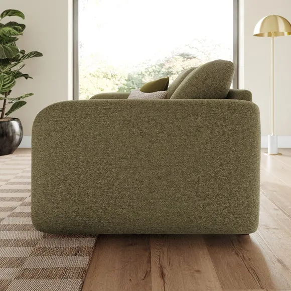 Luca 2-Seater Sofa - Soft Olive, Chenille alternate view