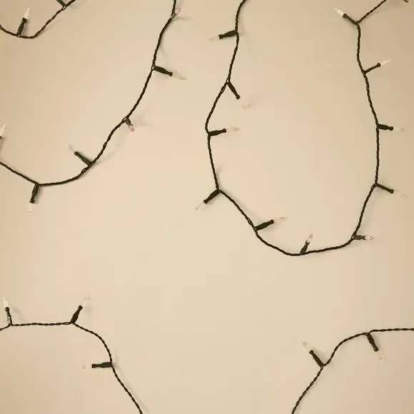 200 LED Incandescent Style String Lights - Pink alternate view