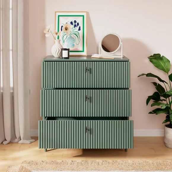 3-Drawer Chest with Soft Close - Lilypad alternate view