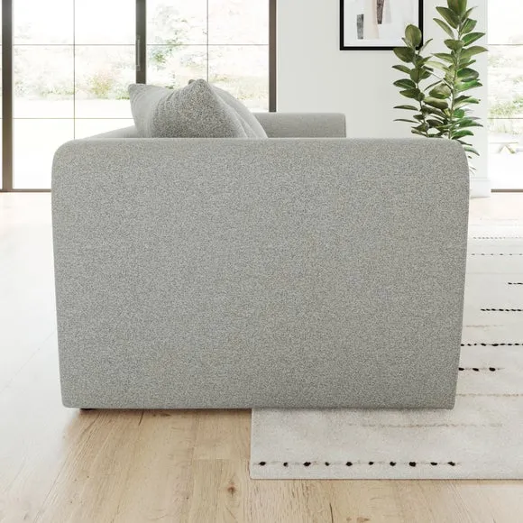 4-Seater Sofa Multi Texture - Grey, Fabric alternate view