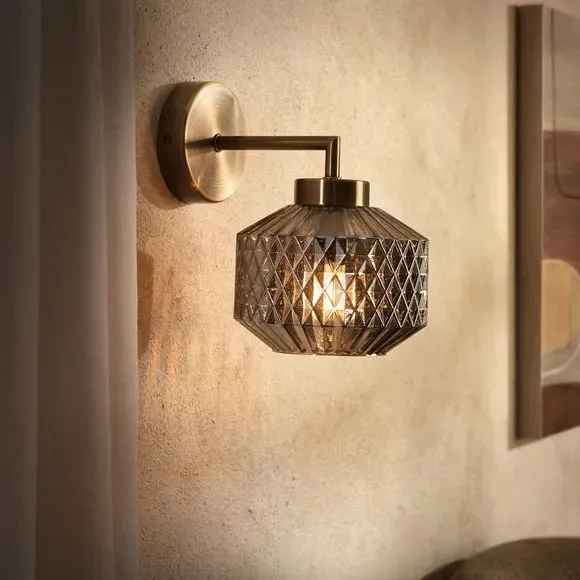 Abingdon Wall Light - Champagne, Antique Brass alternate view