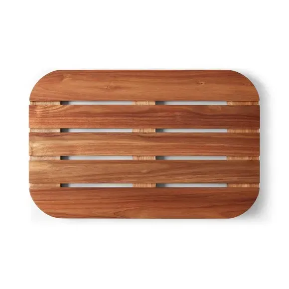 Slatted Duck Board - Medium Wood, Acacia Wood by Dunelm, image 3
